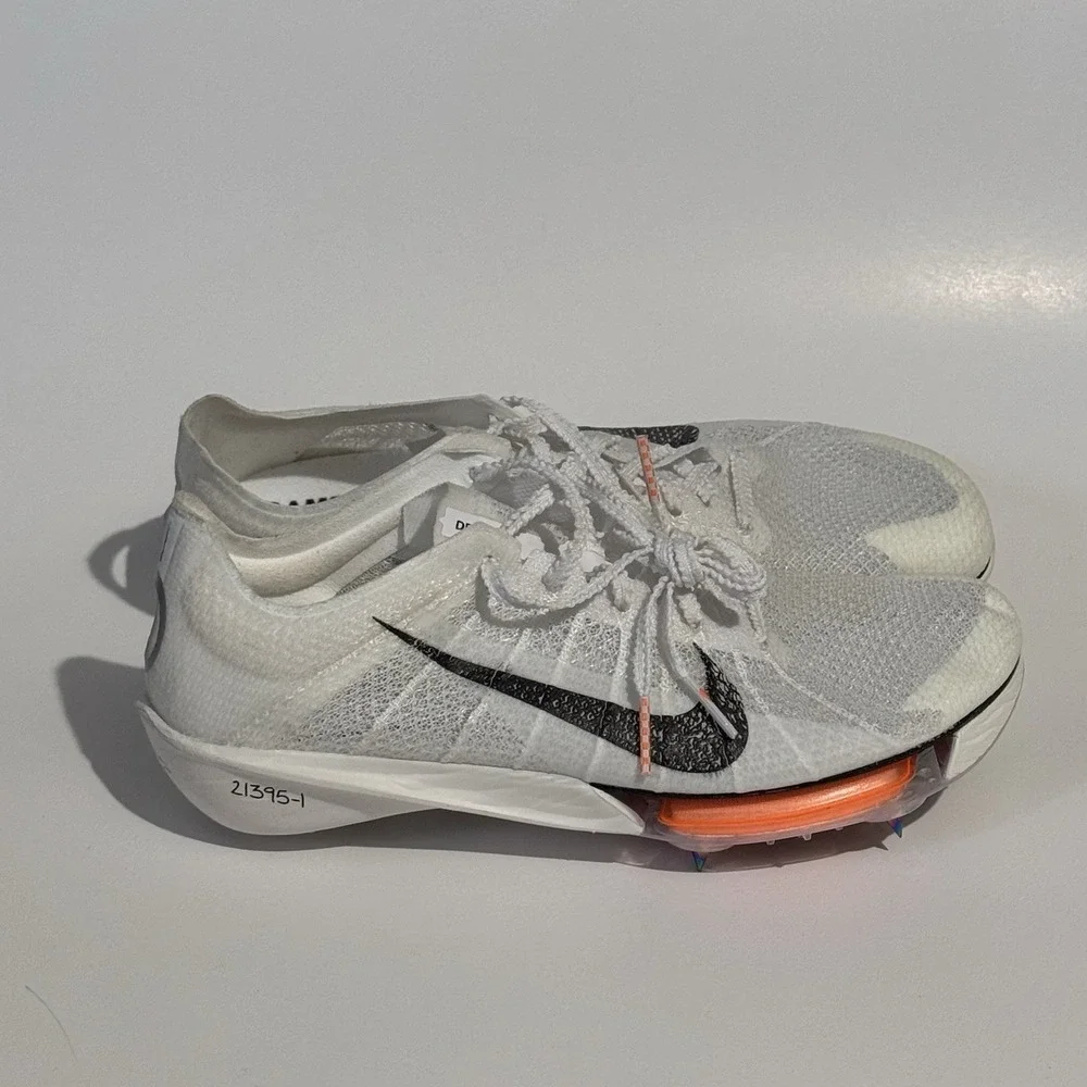 Nike Air Zoom Victory 2 Proto White Orange Black HF7642 Track Mens 5 Womens 6.5